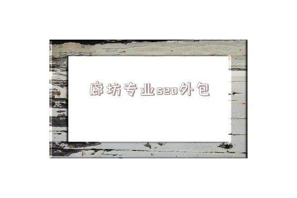 廊坊seo外包公司费用详情，究竟多少才是合理价格？